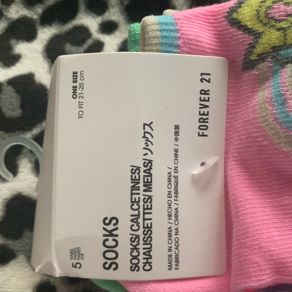 Forever 21 Pastel Super Mario Socks - Picture 2 of 2